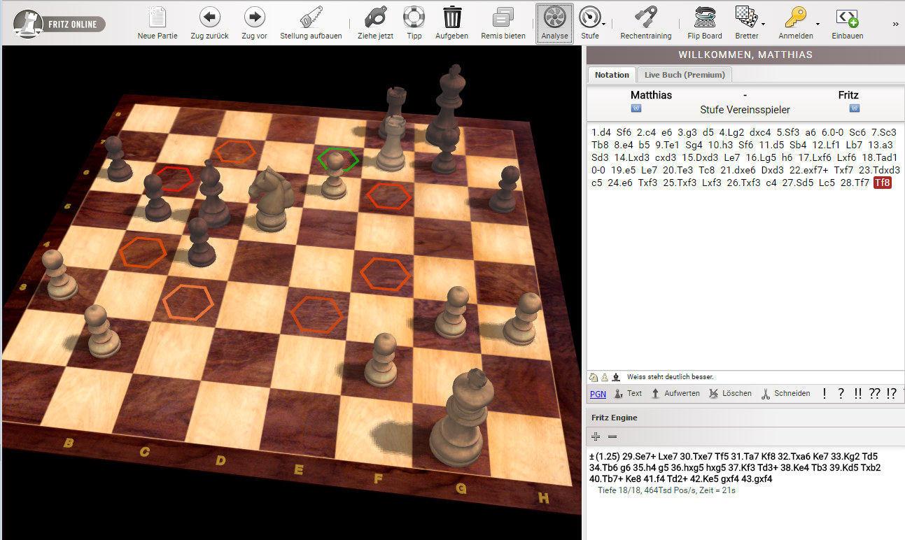 Fritz 18 Chess Playing Software Program  Internet Chess Club - Internet  Chess Club