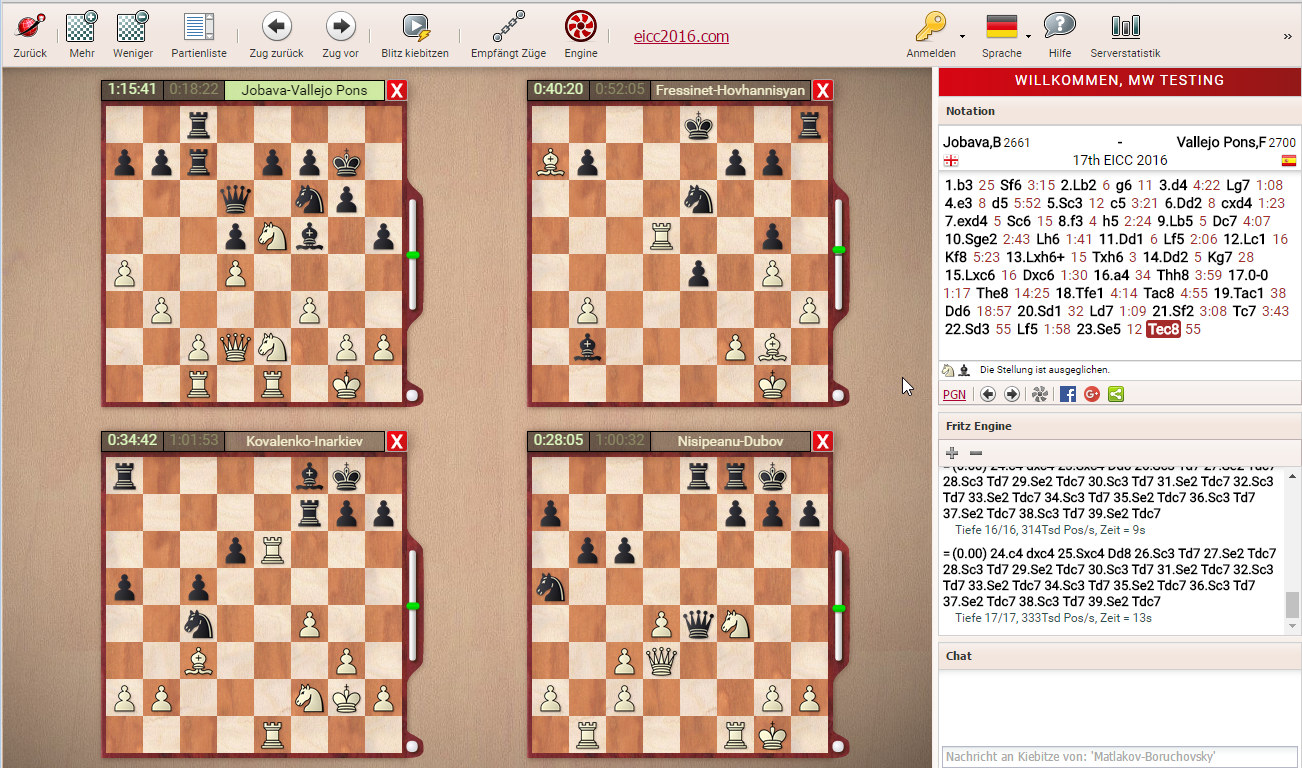 Playchess Screenshot 2